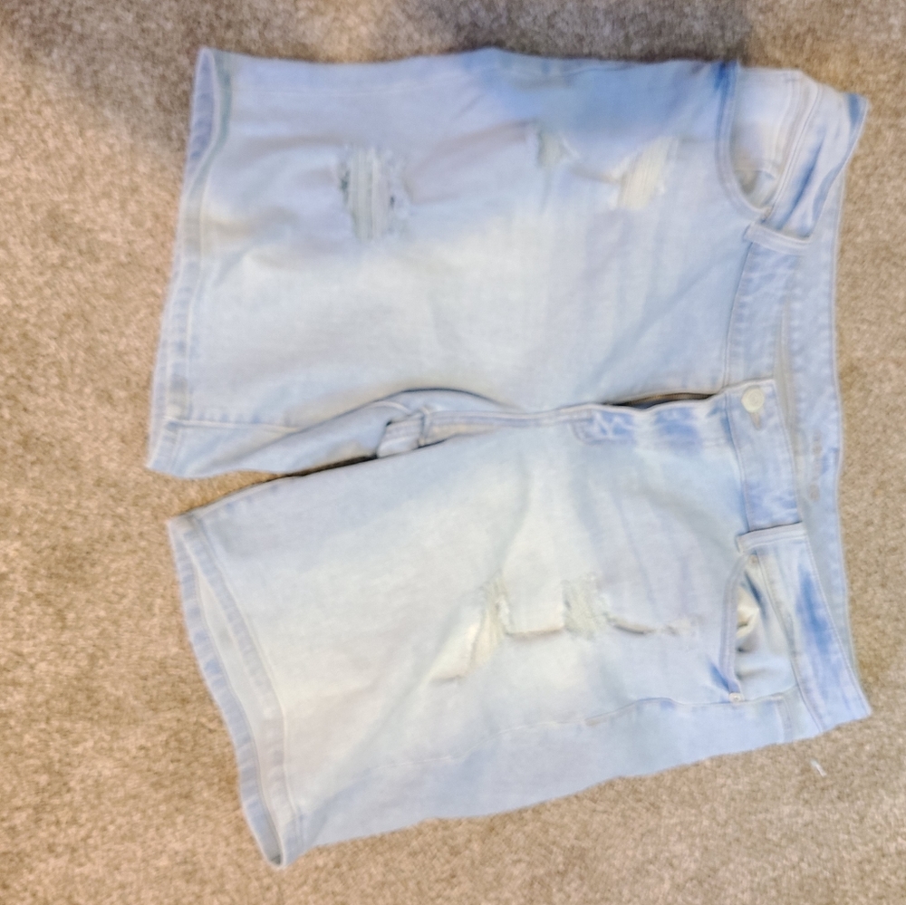 Maurices Distressed Jean Shorts